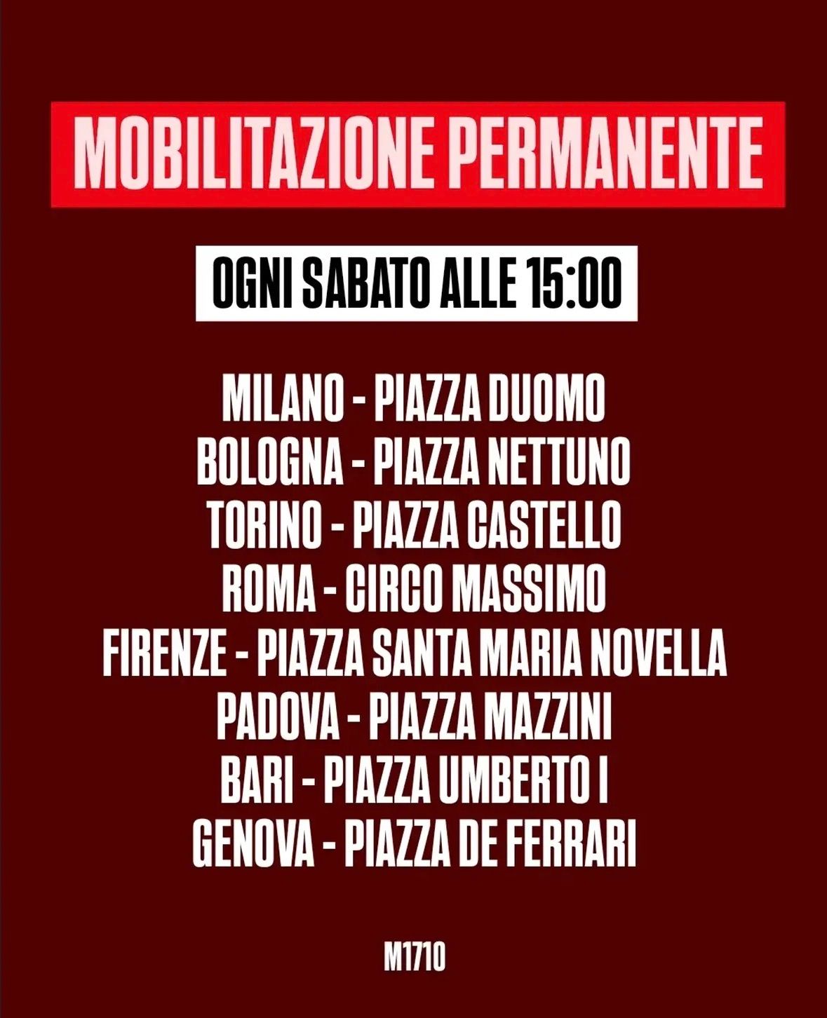 Italia: ⚡️🇮🇹🔥Una página de Instagram denominada «Movimento 17 ottobre» ha... 3